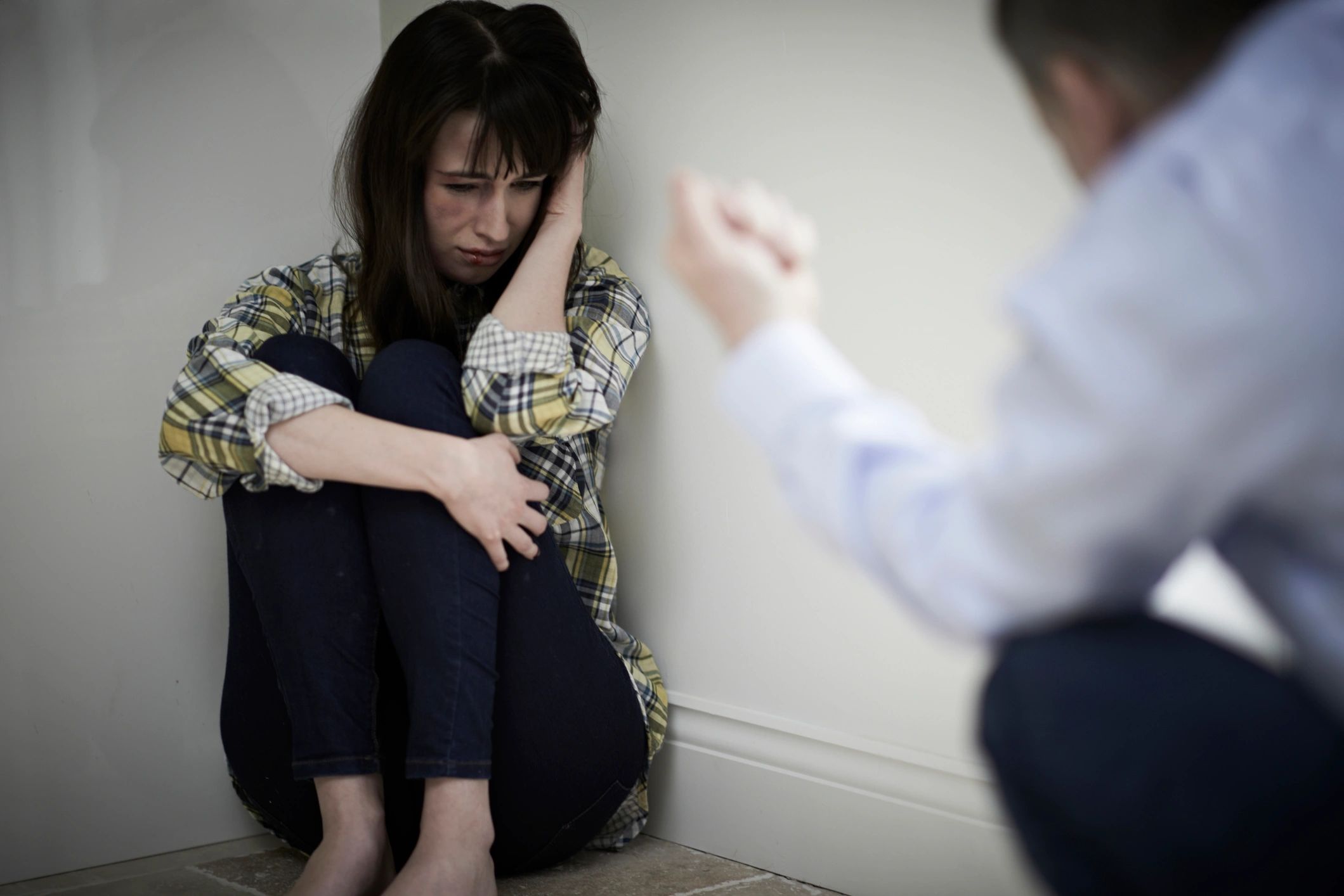 Person in distress seeking help